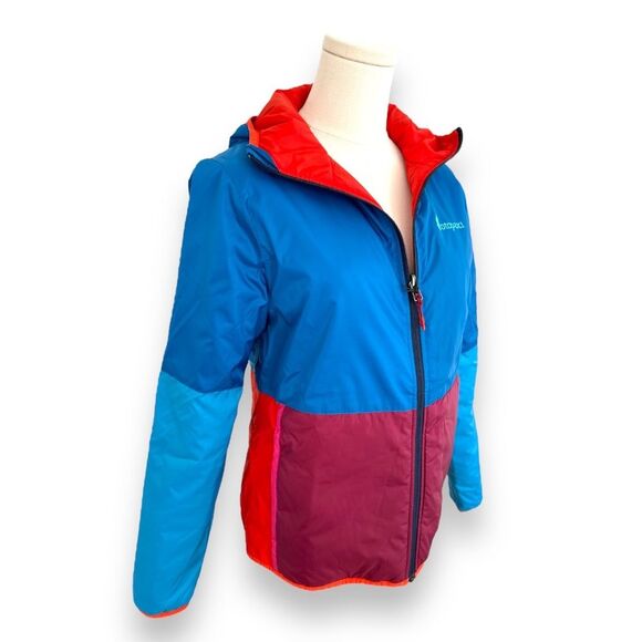 NWT Cotopaxi Teca Calido Womens Hooded Jacket‎ XS Blue Orange Red, Zip Po… - Picture 2 of 11